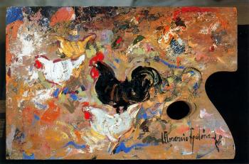 Florencio Aguilera : Canvas painting XIII